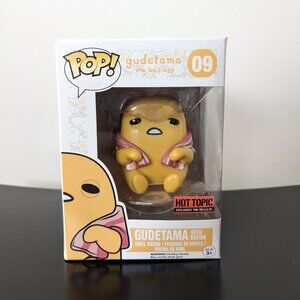 Funko Pop! | The Lazy Egg Gudetama with Bacon #09 (Hot Topic Exclusive)